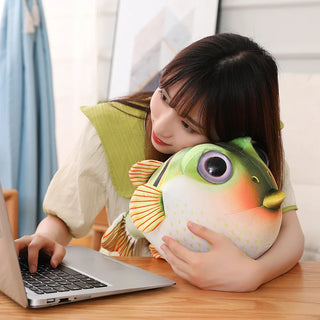  Pufferfish Plush Toy for Kids and Gifts cashymart