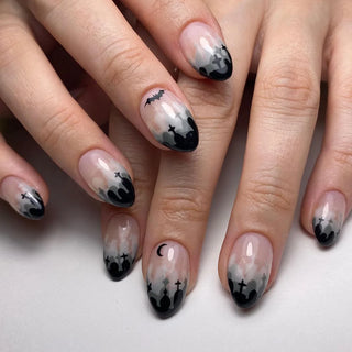  Pumpkin & Ghost Press-On Nails cashymart