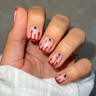  Pumpkin & Ghost Press-On Nails cashymart