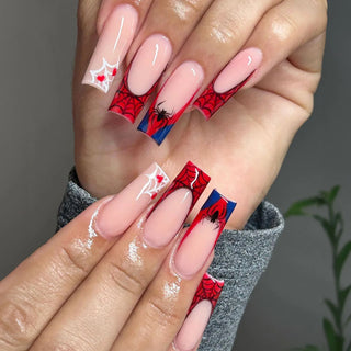  Punk Spider Skull Press-On Nails cashymart