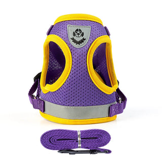  Puppy Harness and Leash Set for Small Dogs cashymart