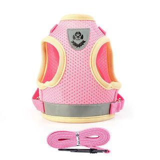  Puppy Harness and Leash Set for Small Dogs cashymart