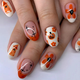  Purple Almond Press-On Nails cashymart