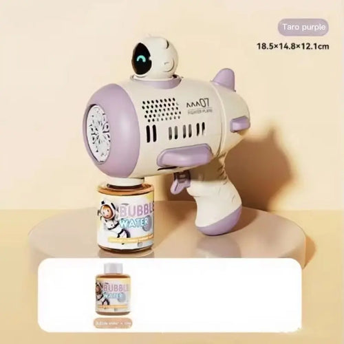  Purple Bubble Machine for Children Automatic Bazooka Bubble cashymart