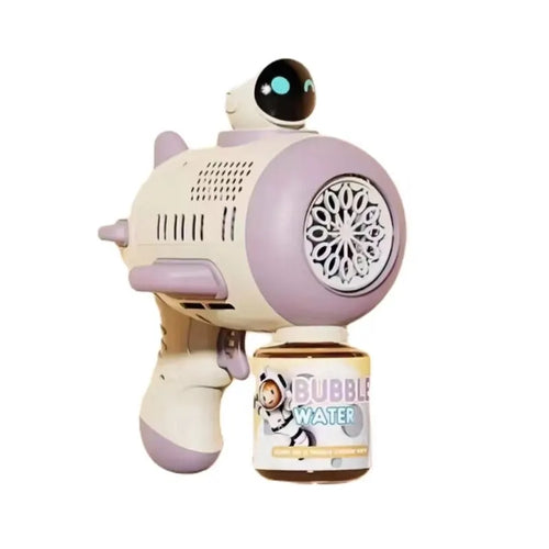  Purple Bubble Machine for Children Automatic Bazooka Bubble cashymart
