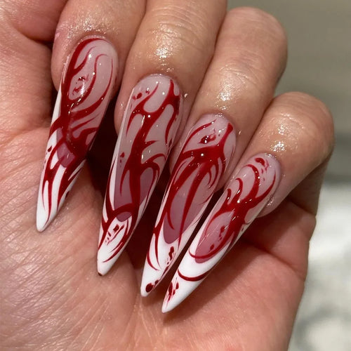  Qsezeny Glam Butterfly Press-On Nails cashymart