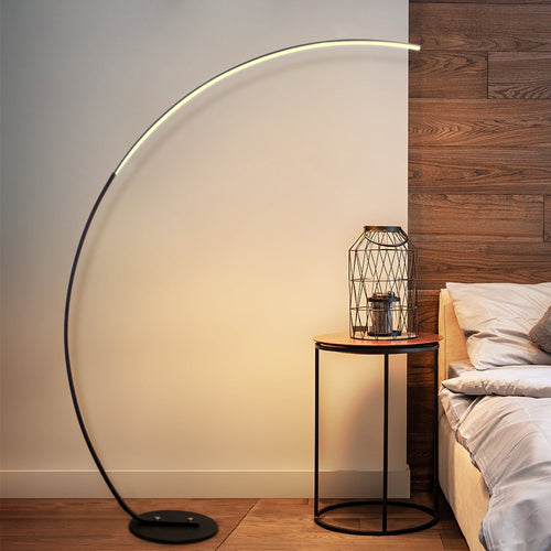  RGBW Curved Floor Lamp cashymart