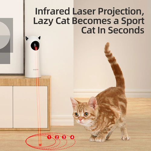  ROJECO Smart LED Laser Cat Toy cashymart