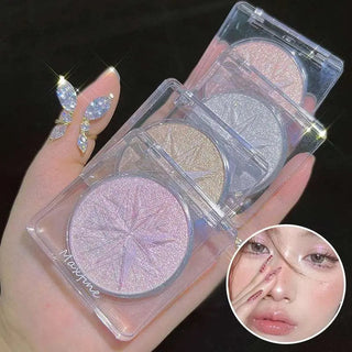  Radiant Glow Highlighter Palette with Customizable Branding cashymart