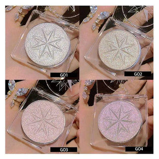  Radiant Glow Highlighter Palette with Customizable Branding cashymart