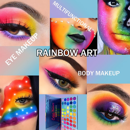  Rainbow Eyeshadow Palette cashymart