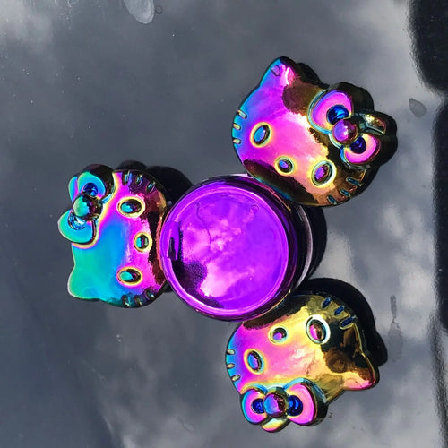  Rainbow Fidget Metal Spinner High Speed Stress Relief cashymart