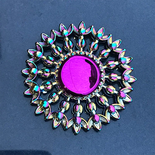  Rainbow Fidget Metal Spinner High Speed Stress Relief cashymart