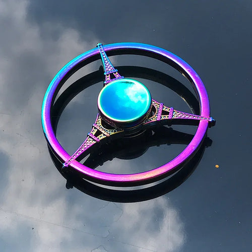  Rainbow Fidget Metal Spinner High Speed Stress Relief cashymart