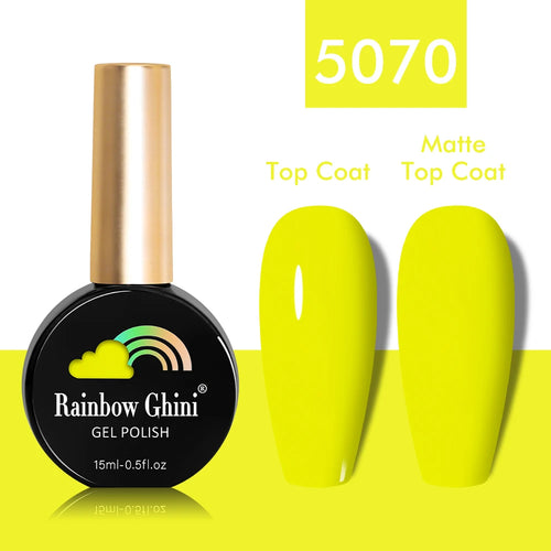  Rainbow Ghini 15ml Neon Gel Nail Polish cashymart