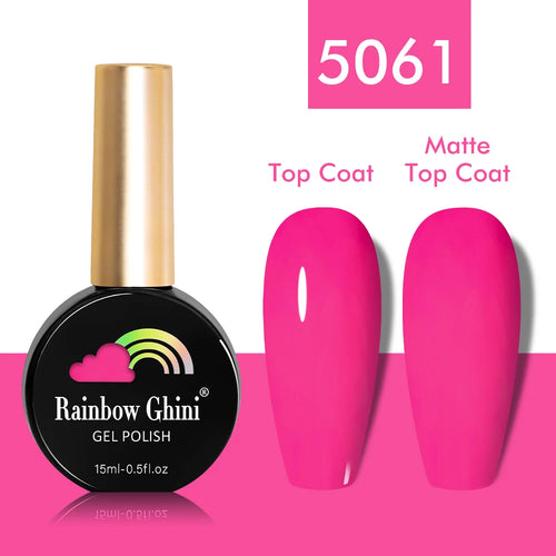  Rainbow Ghini 15ml Neon Gel Nail Polish cashymart