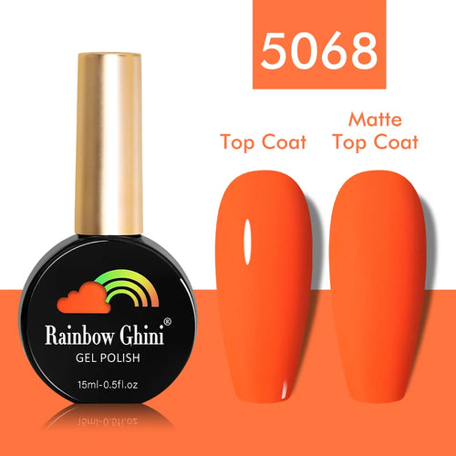  Rainbow Ghini 15ml Neon Gel Nail Polish cashymart