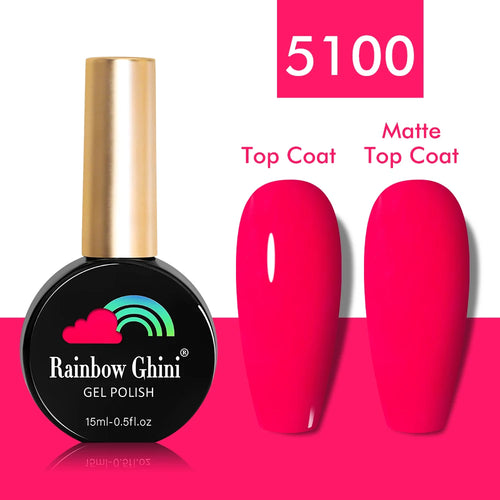  Rainbow Ghini 15ml Neon Gel Nail Polish cashymart