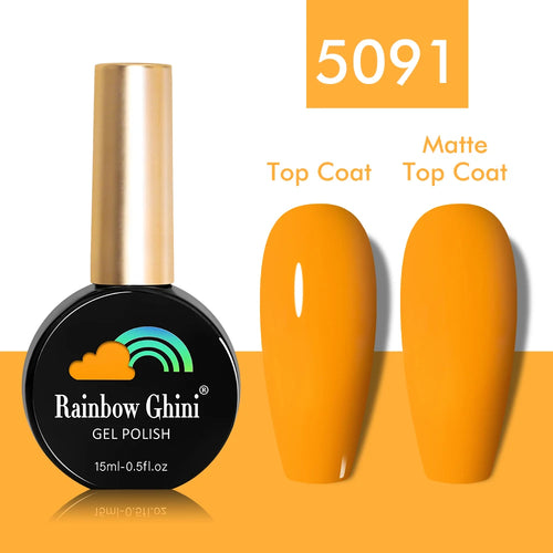  Rainbow Ghini 15ml Neon Gel Nail Polish cashymart