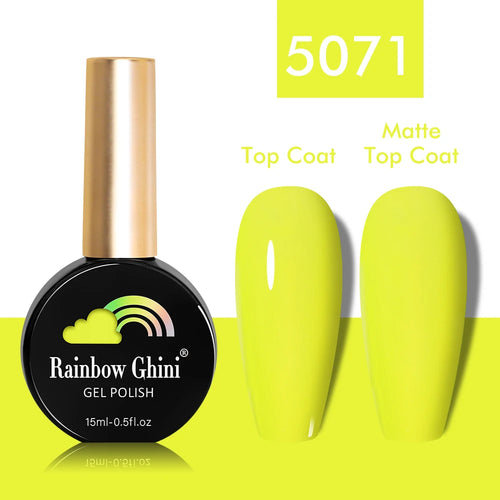  Rainbow Ghini 15ml Neon Gel Nail Polish cashymart