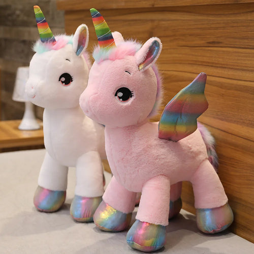  Rainbow Unicorn Plush Toy cashymart
