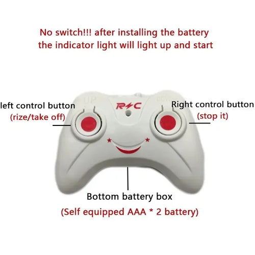  Rechargeable Fall-Resistant Mini RC Helicopter cashymart