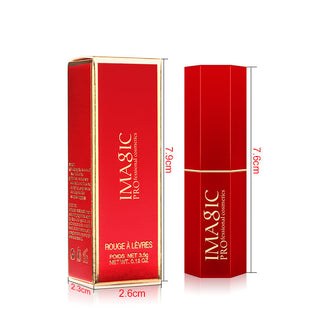  Red Matte Tube Lipstick Balm Long Lasting cashymart
