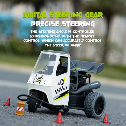  Remote Control 3-Wheel Drift Motorcycle Car - Fun Gift for Kids cashymart
