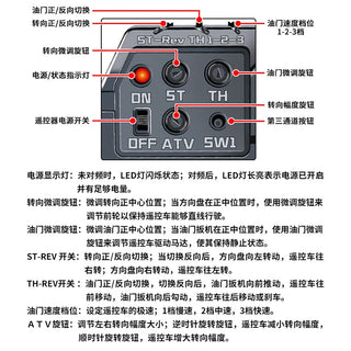  Remote Control 4WD Crawler with LED Lights & Suspension cashymart