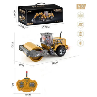  Remote Control Metal Bulldozer Truck - Perfect Gift for Boys cashymart