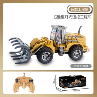  Remote Control Metal Bulldozer Truck - Perfect Gift for Boys cashymart