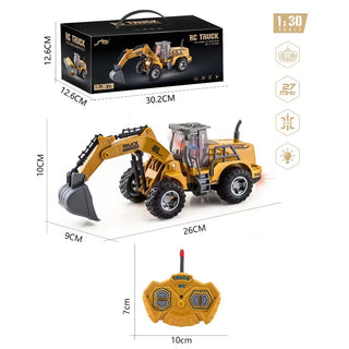  Remote Control Metal Bulldozer Truck - Perfect Gift for Boys cashymart