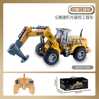  Remote Control Metal Bulldozer Truck - Perfect Gift for Boys cashymart