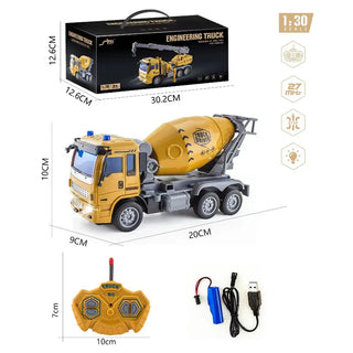  Remote Control Metal Bulldozer Truck - Perfect Gift for Boys cashymart
