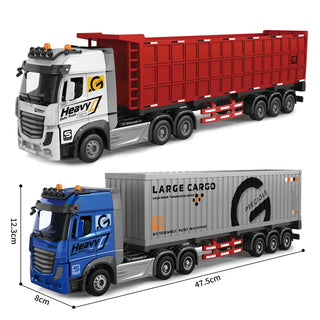  Remote-Controlled Double-Decker Truck with Music & Opening Doors cashymart