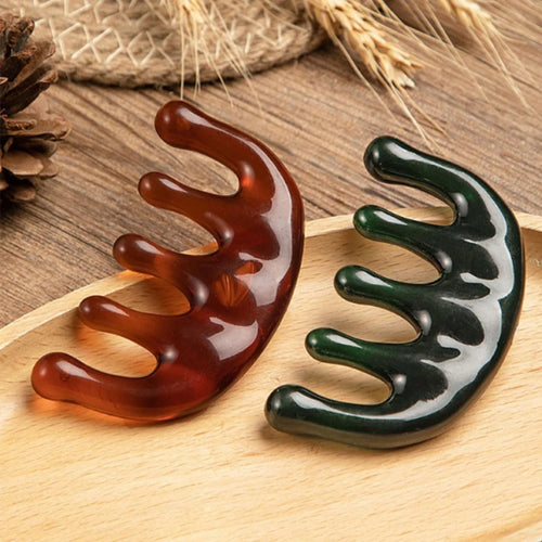  Resin Gua Sha & Scalp Massager Combo cashymart