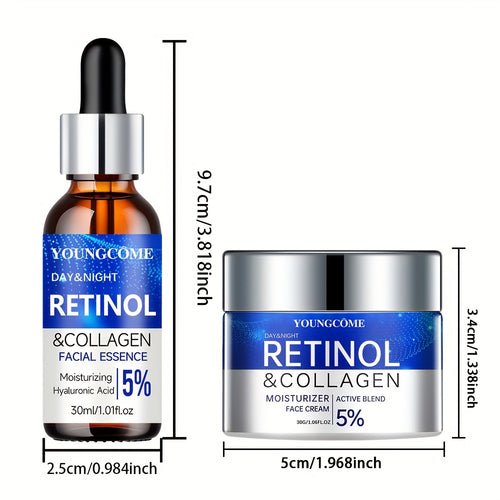  Retinol & Collagen Cream/Serum Duo cashymart