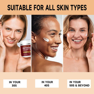  Retinol Face Cream & Serum Set for All Skin cashymart