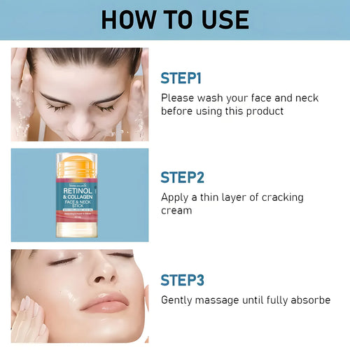  Retinol Face and Neck Tightening Bar for Firming Skin cashymart