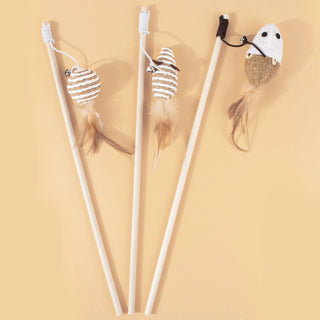  Retractable Cat Toy with Bell cashymart