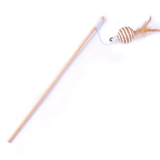  Retractable Cat Toy with Bell cashymart
