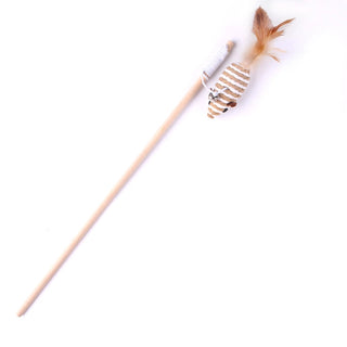  Retractable Cat Toy with Bell cashymart