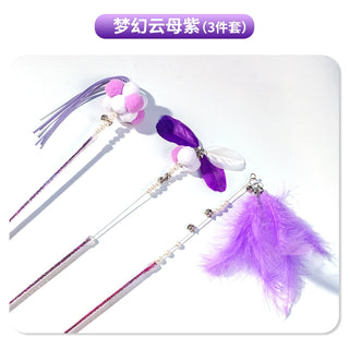  Retractable Cat Toy with Bell cashymart