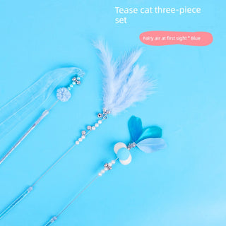  Retractable Cat Toy with Bell cashymart