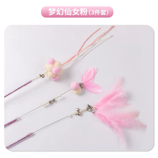  Retractable Cat Toy with Bell cashymart
