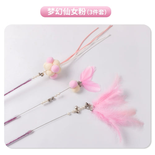  Retractable Cat Toy with Bell cashymart