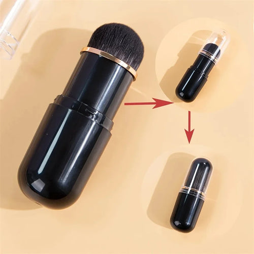  Retractable Kabuki Brush for Travel cashymart