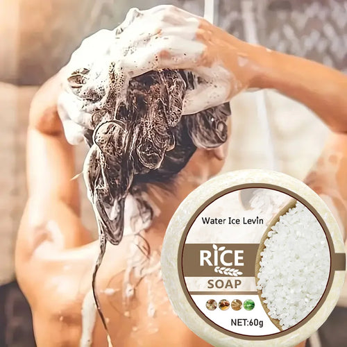  Rice Shampoo Bar for Hair Growth and Moisturizing cashymart