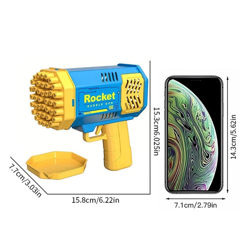 Rocket Launcher Bubble Gun Party Toy Gift cashymart