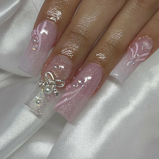  Romantic Red Lips Valentine's Day Press-On Nails cashymart